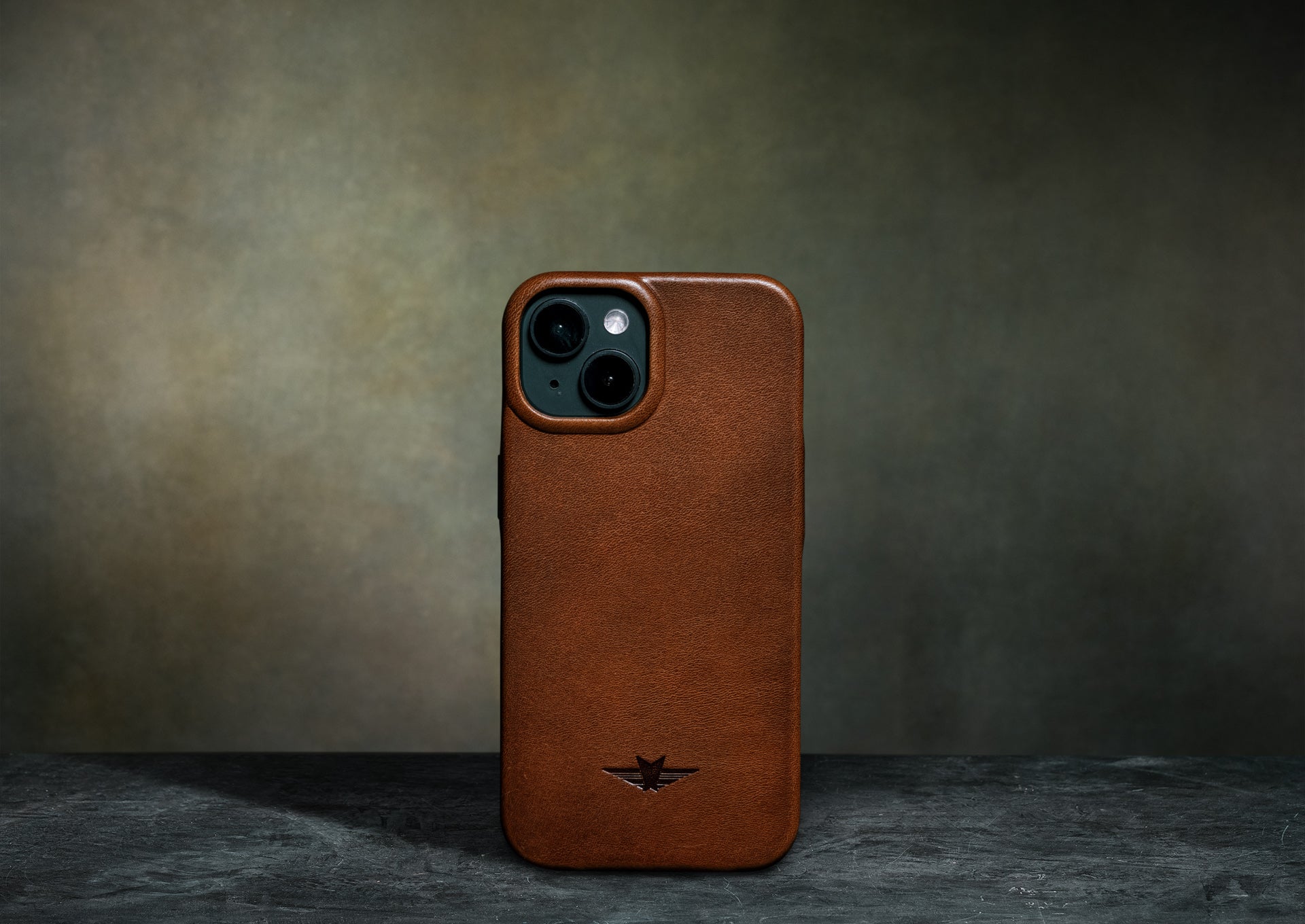leather iPhone 14 Case