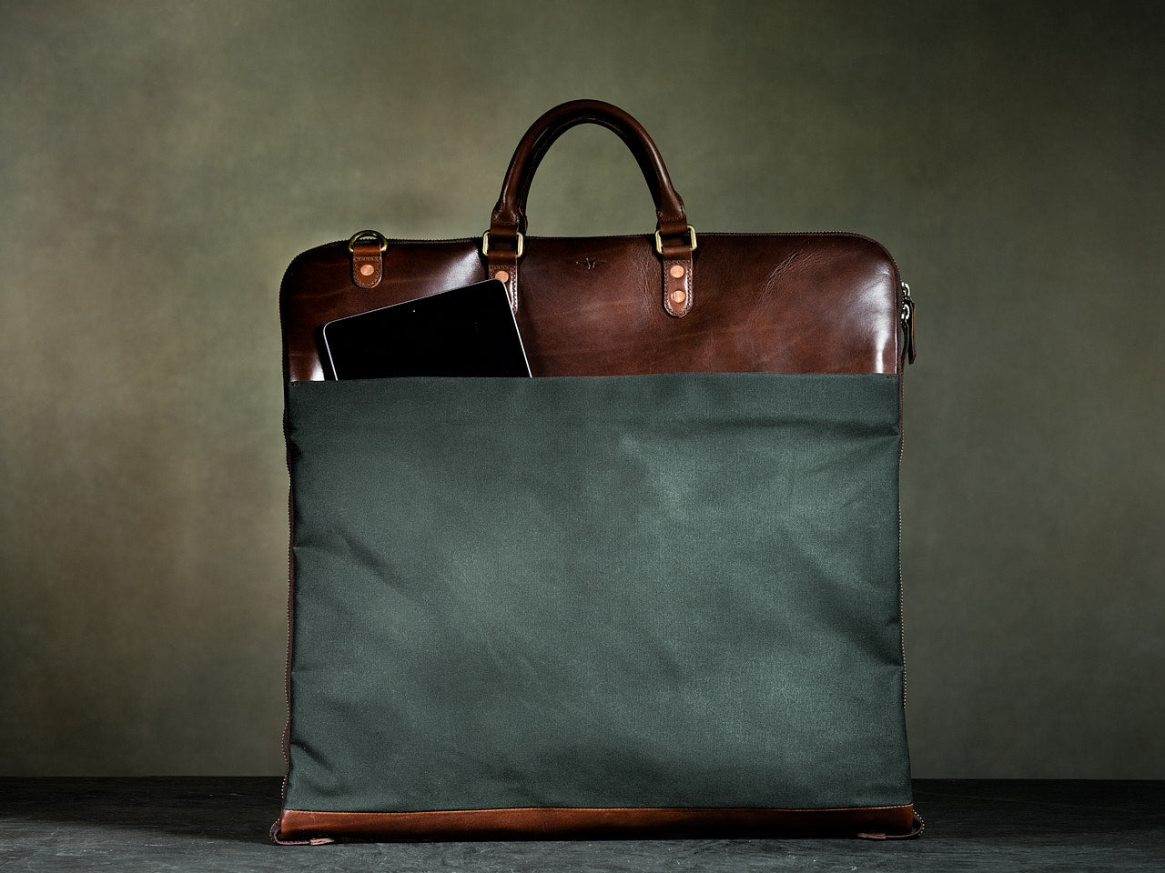 NEW! HERMES Garment Bag Canvas Suit Cover Expandable travel Long