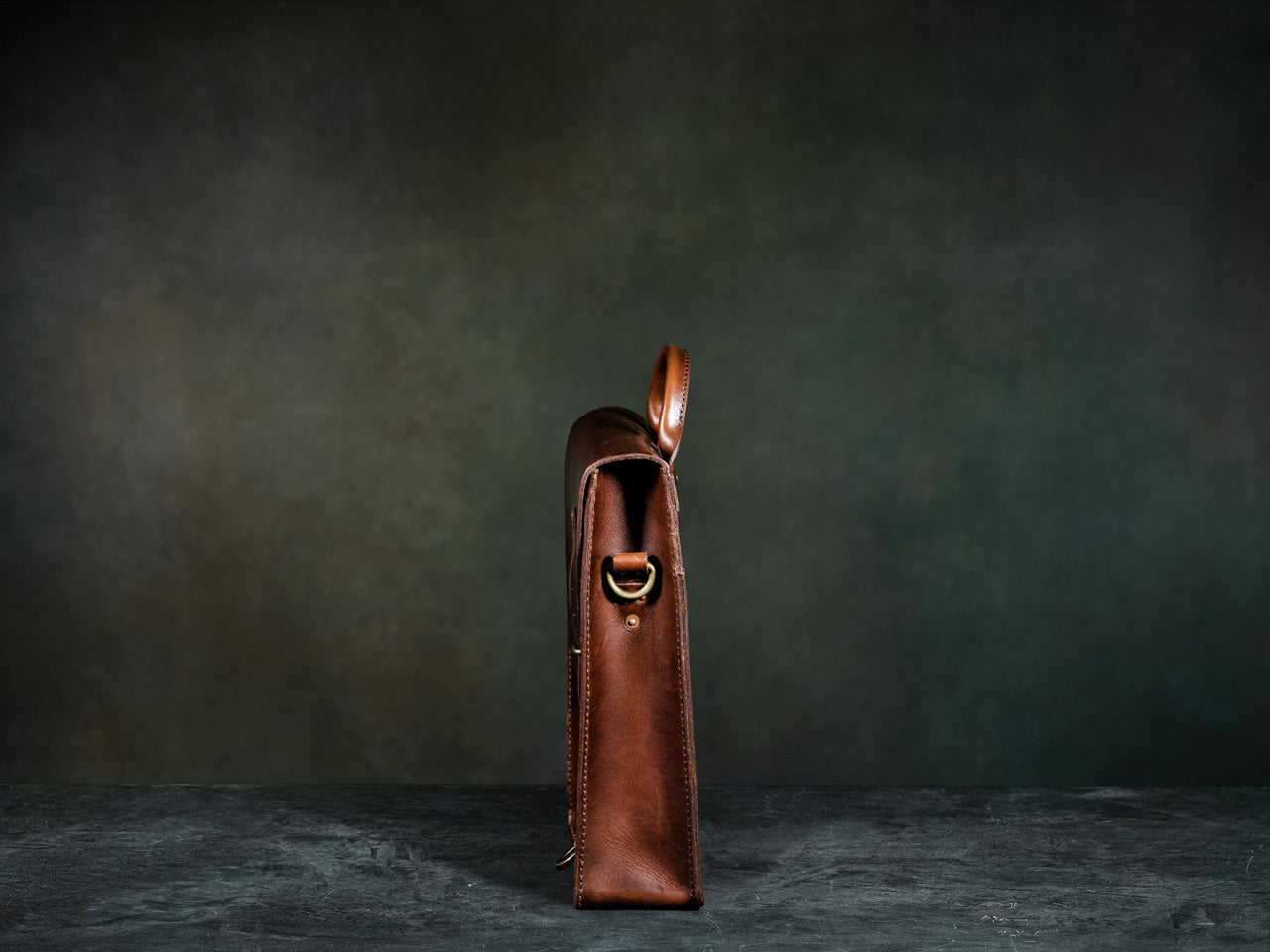 Brown Leather Bag for iPad - Satchel & Page Messenger Bag Satchel
