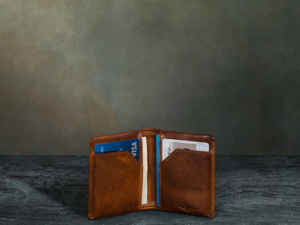 Double Card Holder Taïga Leather - Wallets and Small Leather Goods