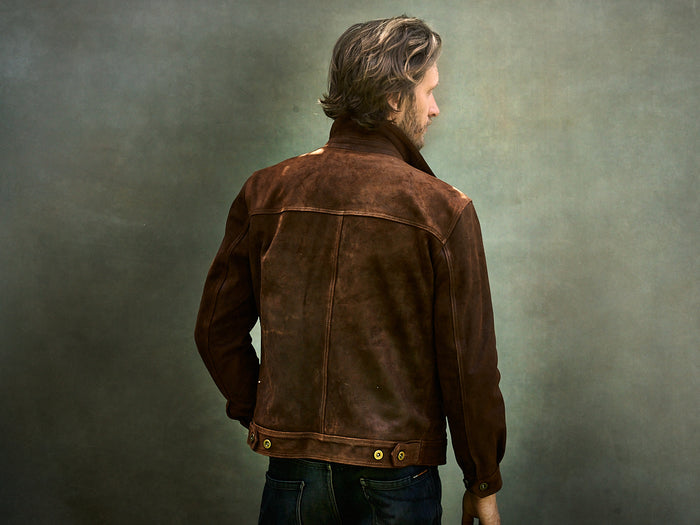 Antique Waxed Green Leather Jacket - The Vintage Leather